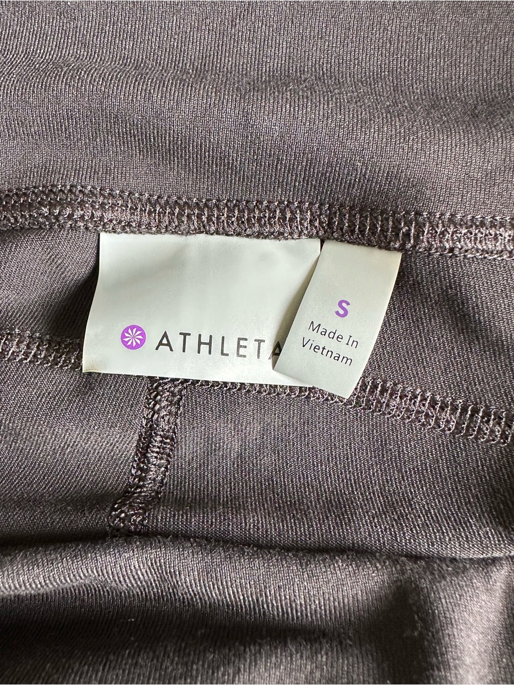 Athleta Delancey Moto Tight Women's Activewear Leggings Sz S - Color Black - Picture 13 of 15
